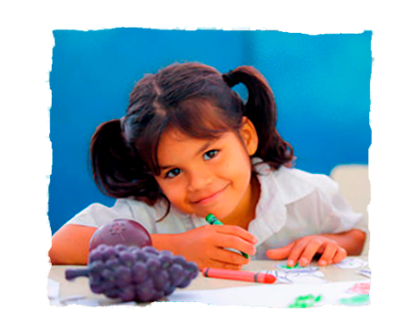 niña en la escuela